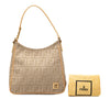 Fendi Zucca Canvas Shoulder Bag Secondhand