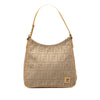 Fendi Zucca Canvas Shoulder Bag Secondhand