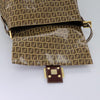 Secondhand Fendi Mamma Baguette Brown Canvas Bag