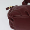 Secondhand Burberry Blue Label Red Leather Bag