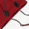 Secondhand Bottega Veneta Red Canvas Bag