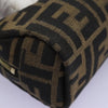 Secondhand Fendi Zucca Brown Canvas Bag