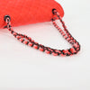 Secondhand Chanel Timeless Pink Velvet Bag