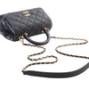 Chanel Extra Mini Quilted Caviar Coco Top Handle Bag Secondhand