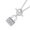 Hermès Sterling Silver Amulettes Constance Necklace Secondhand