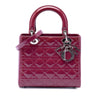 Dior Medium Patent Cannage Lady Dior Secondhand