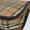 Secondhand Burberry Nova Check Beige Canvas Bag