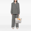Miu Miu Printed Canvas Tote Secondhand