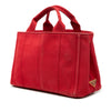 Secondhand Prada Small Canvas Canapa Logo Tote