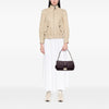 Dior Lambskin Cannage New Lock Shoulder Bag Secondhand