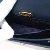Secondhand Cartier Sapphire line Navy Leather Bag