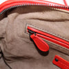 Secondhand Bottega Veneta Intrecciato Red Leather Bag