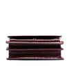 Saint Laurent Medium Croc Embossed Leather Monogram Sunset Crossbody Secondhand