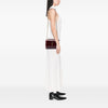 Saint Laurent Medium Croc Embossed Leather Monogram Sunset Crossbody Secondhand