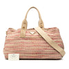 Prada Tweed Satchel Secondhand