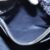 Secondhand Prada Canapa Navy Wood Bag