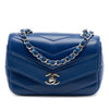 Chanel Mini Caviar Chevron Data Center Envelope Flap Secondhand