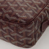 Secondhand Goyard Cap vert Burgundy Canvas Bag