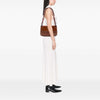 Prada Goatskin Madras Swing Chain Shoulder Bag Secondhand