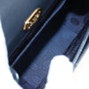 Secondhand Cartier Sapphire line Navy Leather Bag