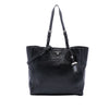 Prada Soft Calf Buckle Convertible Tote Secondhand