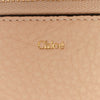 Chloé Grained Leather Alphabet Zip Card Holder Secondhand