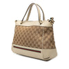 Gucci GG Canvas Web Mayfair Satchel Secondhand