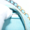 Secondhand Chanel Ronde Blue Canvas Bag