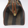 Secondhand Fendi Pequin Brown Canvas Bag
