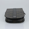 Secondhand Céline Triomphe Brown Canvas Bag