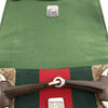 Gucci Small GG Canvas Horsebit Web Chain Satchel Secondhand