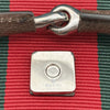Gucci Small GG Canvas Horsebit Web Chain Satchel Secondhand