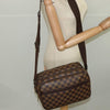 Secondhand Louis Vuitton Reporter Brown Canvas Bag