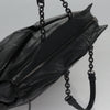 Secondhand Bottega Veneta Tambura Black Leather Bag