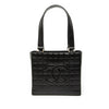 Chanel CC Choco Bar Lambskin Tote Secondhand