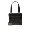 Chanel CC Choco Bar Lambskin Tote Secondhand