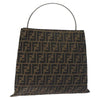Secondhand Fendi Zucca Brown Canvas Bag