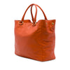 Prada Vitello Daino Front Zip Open Convertible Tote Secondhand