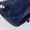 Secondhand Céline Seau Blue Leather Bag