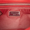 Prada Bicolor Saffiano Sound Lock Shoulder Bag Secondhand