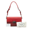 Prada Bicolor Saffiano Sound Lock Shoulder Bag Secondhand