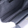 Secondhand Bulgari Logo Mania Black Leather Bag