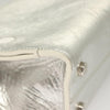 Secondhand Dior Diorever Silver Leather Bag
