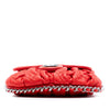 Chanel Mini CC Quilted Washed Lambskin Chain Around Flap Secondhand