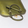 Secondhand Louis Vuitton Alma Beige Patent Leather Bag
