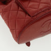 Secondhand Chanel Duma Red Leather Bag