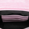 Fendi Mini Zucca Embossed Velvet Baguette Satchel Secondhand