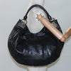 Secondhand Miu Black Leather Bag