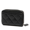 Chanel CC Quilted Caviar Zip Coin Purse Secondhand
