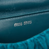 Miu Miu Matelasse Velvet Crystal Embellished Crossbody Secondhand